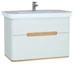Sento Lavabo Dolabı - 100 cm - Beyaz