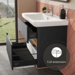 Sento Lavabo Dolabı - 100 cm - Antrasit - Görsel 4