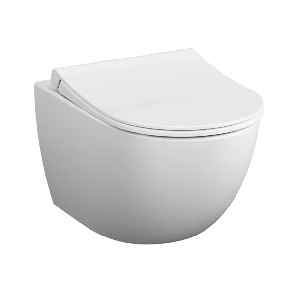 Sento Asma Klozet ve Klozet Kapağı Seti - 56 cm - Beyaz