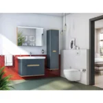 Sento Lavabo Dolabı - 100 cm - Antrasit - Görsel 2